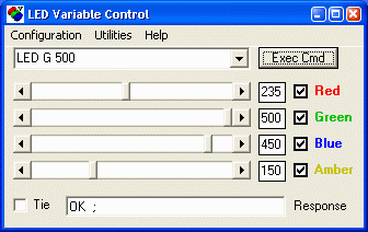 LED Control Panel